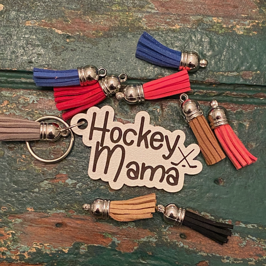 Hockey Mama Keychain