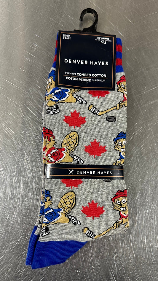 Hockey Socks - Denver Hayes Premium Combed Cotton Socks