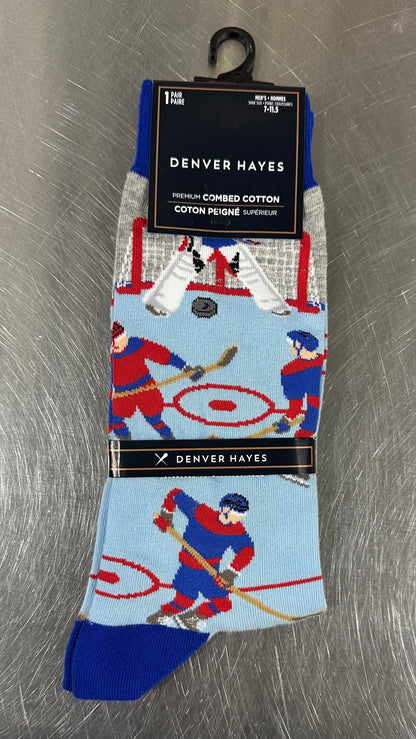 Hockey Socks - Denver Hayes Premium Combed Cotton Socks