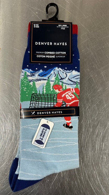 Hockey Socks - Denver Hayes Premium Combed Cotton Socks