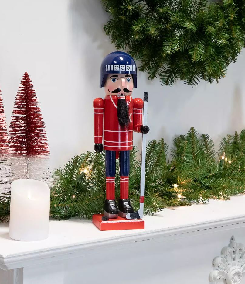 Ice Hockey Player Christmas Nutcracker