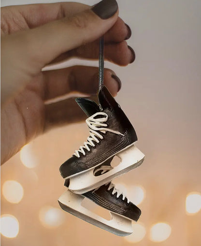 Ice Hockey Skates Ornament