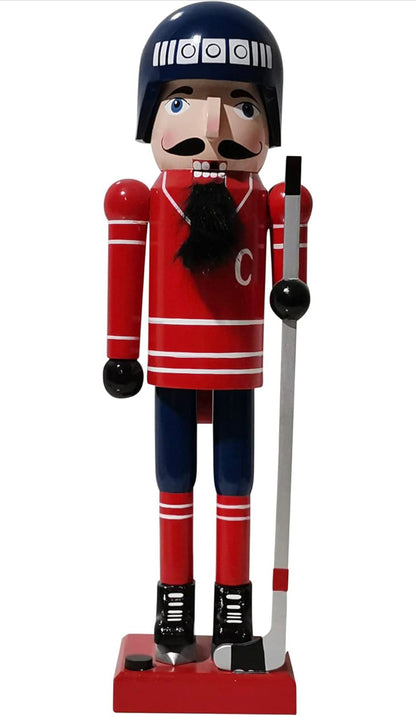 Ice Hockey Player Christmas Nutcracker